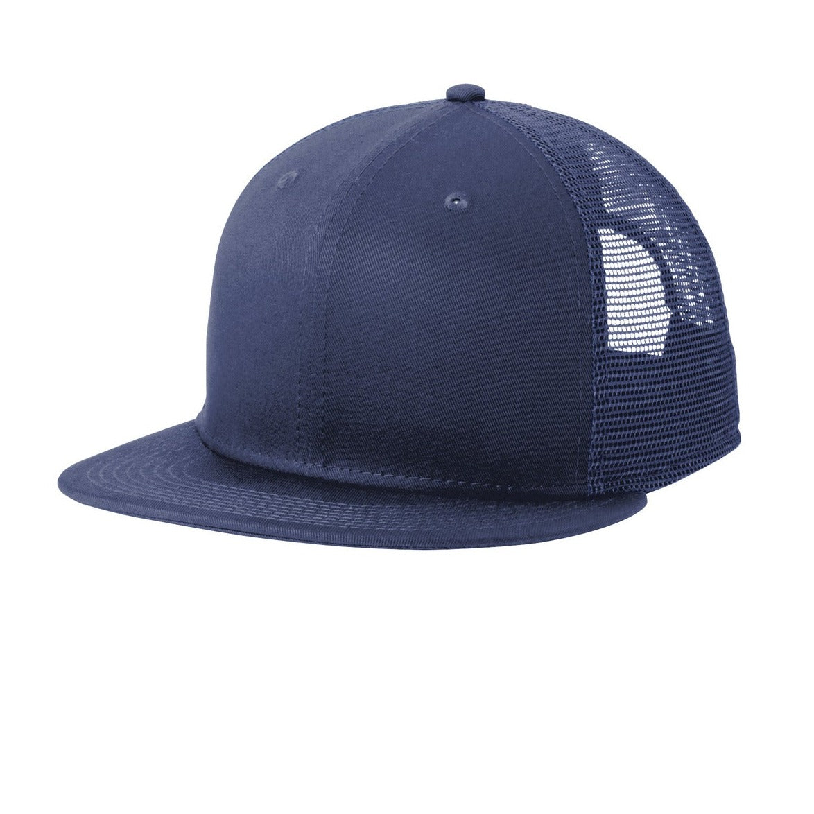 New Era Standard Fit Snapback Trucker Cap. NE4030 New Era