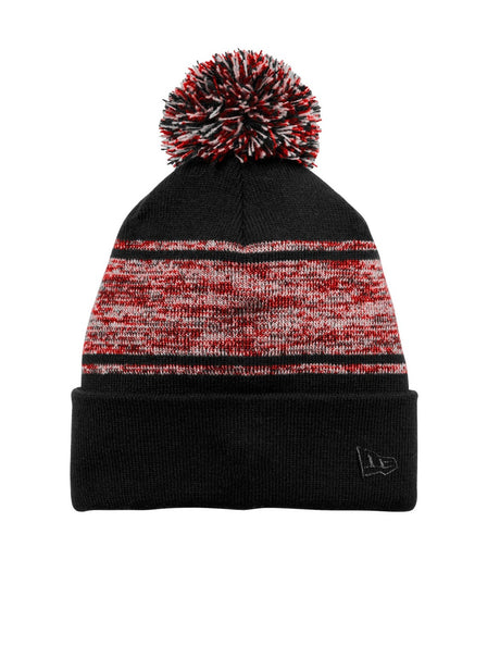 New Era Knit Chilled Pom Beanie. NE909 New Era
