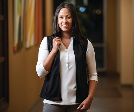 Charles River Women's Seaport Full Zip Perf Vest Charles River