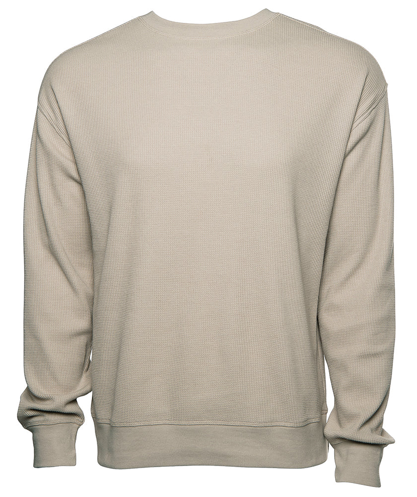 Charles River Men's Unisex Waffle Crew Sweatshirt Charles River