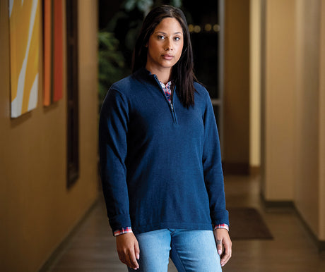 Charles River Women's 1/4 Zip Mystic Pullover Charles River
