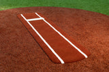 Portolite Softball Signature Practice Mat with Spikes-2