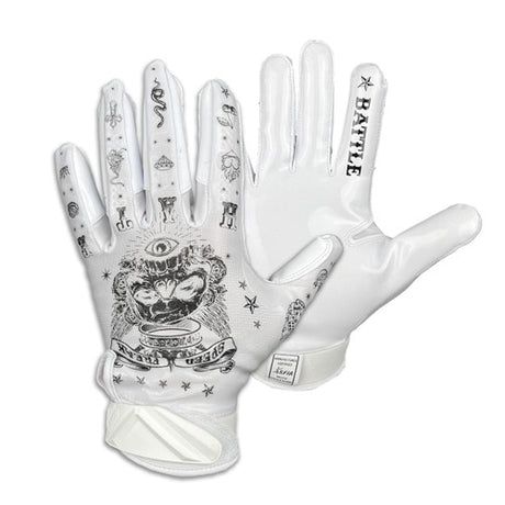 Battle Speed Freak Youth Football Receiver Gloves Battle