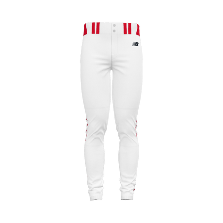 New Balance Men's Hardball Pant Tapered Elastic Team Baseball Pants