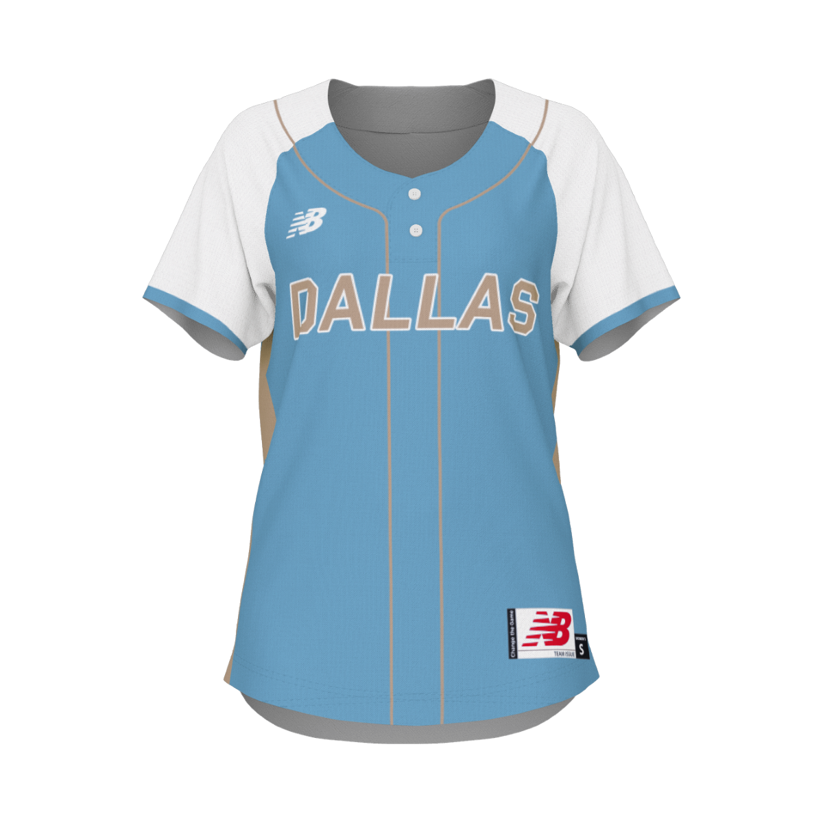 New Balance Women's Softball Prowess Sublimated 2 Jersey 2 Button