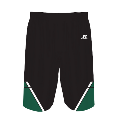 Russell Sublimated Solid 8 Inch Basketball Shorts Team Basketball Shorts