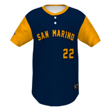 Holloway Youth Sublimated Lightweight Two-Button Baseball Jersey Team Baseball Jerseys