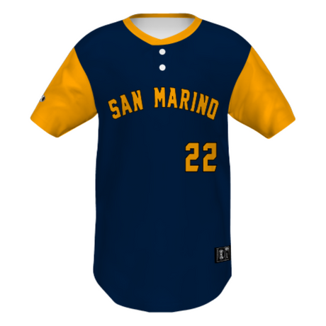 Holloway Youth Sublimated Lightweight Two-Button Baseball Jersey Team Baseball Jerseys
