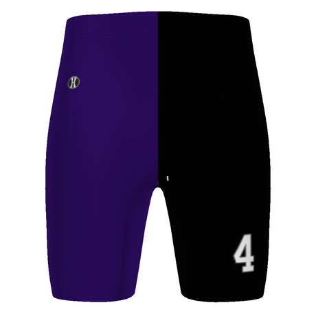 Holloway Adult Sublimated Fitted Track Shorts Team Track & Field Bottoms