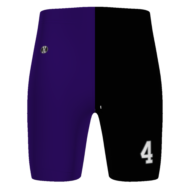 Holloway Adult Sublimated Fitted Track Shorts Team Track & Field Bottoms