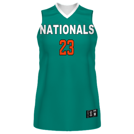 Holloway Ladies Sublimated 4-Way Stretch Traditional Basketball Jersey Team Basketball Jerseys