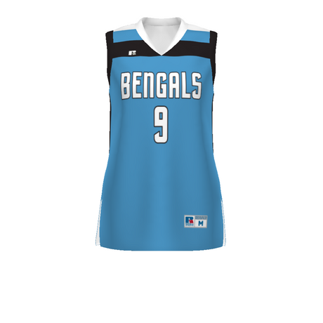 Russell Ladies Sublimated Elite Basketball Jersey Team Basketball Jerseys