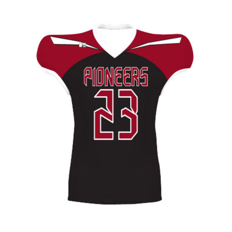 Russell Sublimated Waist Lenth Adult Football Jersey Team Football Jerseys