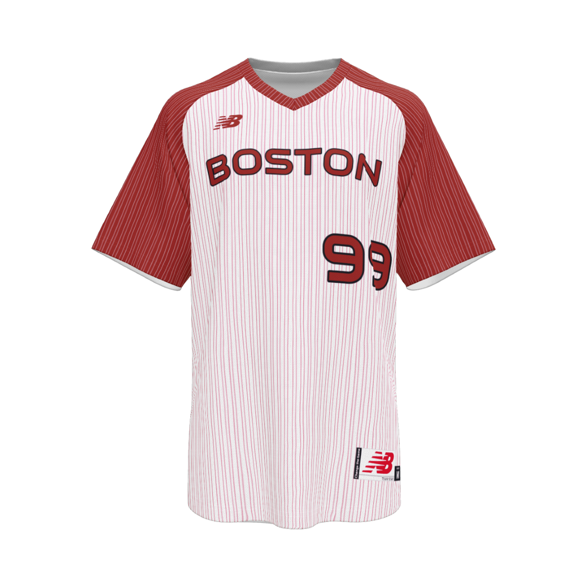 New Balance Men's 300 Sublimated 2 Baseball Jersey V-neck