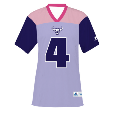 Russell Ladies Sublimated Flag Football Jersey Team Football Jerseys
