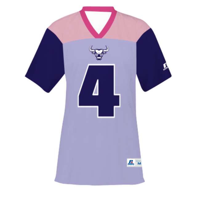 Russell Ladies Sublimated Flag Football Jersey Team Football Jerseys