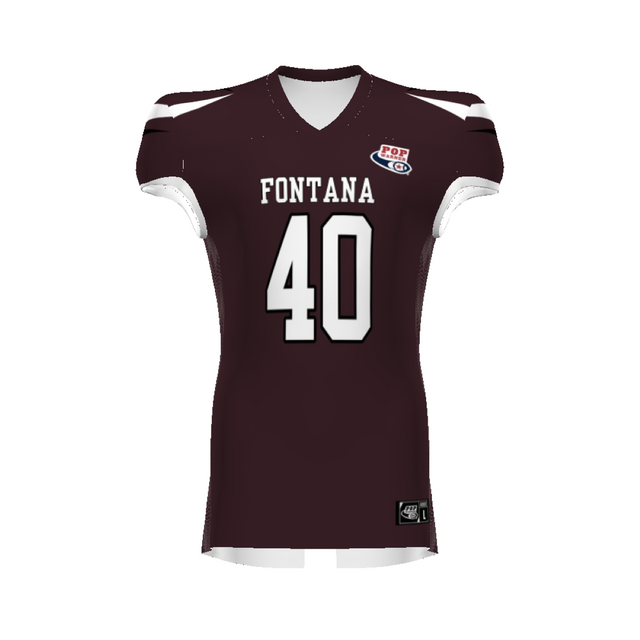Pop Warner Sublimated Reversible Football Jersey Team Football Jerseys