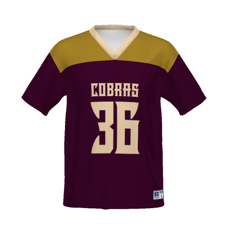 Russell Sublimated Flag Football Jersey Team Football Jerseys