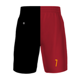 Holloway Ladies Sublimated 4-Way Stretch 8 Inch Basketball Shorts Team Basketball Shorts