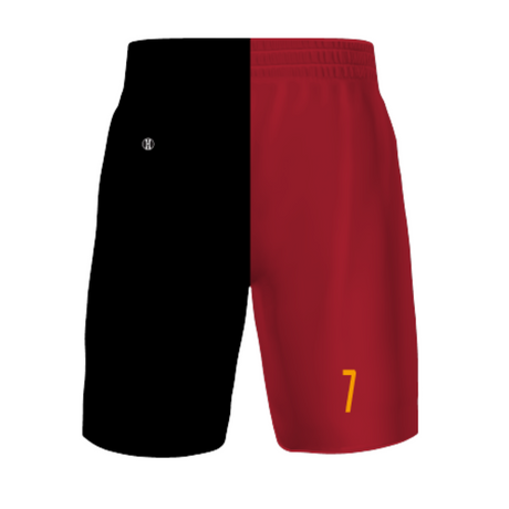 Holloway Ladies Sublimated 4-Way Stretch 8 Inch Basketball Shorts Team Basketball Shorts