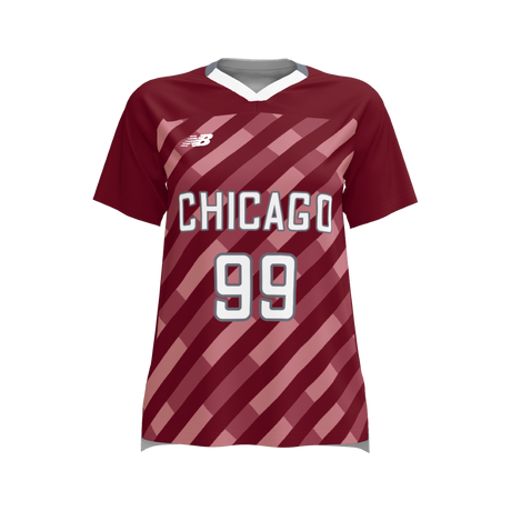 New Balance Women's Soccer Formation Short Sleeve Jersey Team Basketball Jerseys
