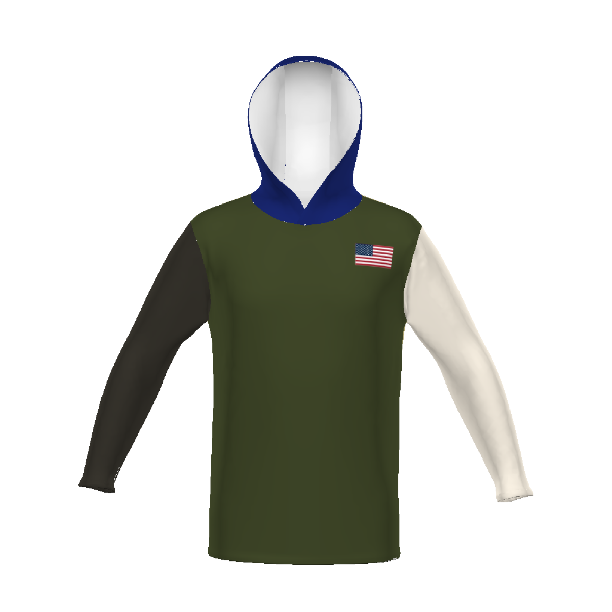 Holloway Sublimated Cotton-Touch Poly Hoodie