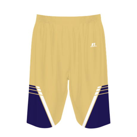 Russell Adult Sublimated Reversible 8 Inch Basketball Shorts Team Basketball Shorts