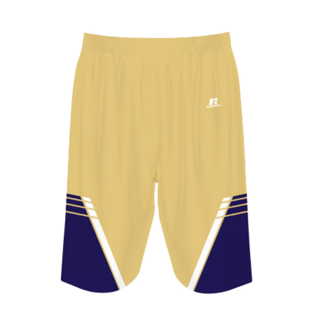Russell Adult Sublimated Reversible 8 Inch Basketball Shorts Team Basketball Shorts