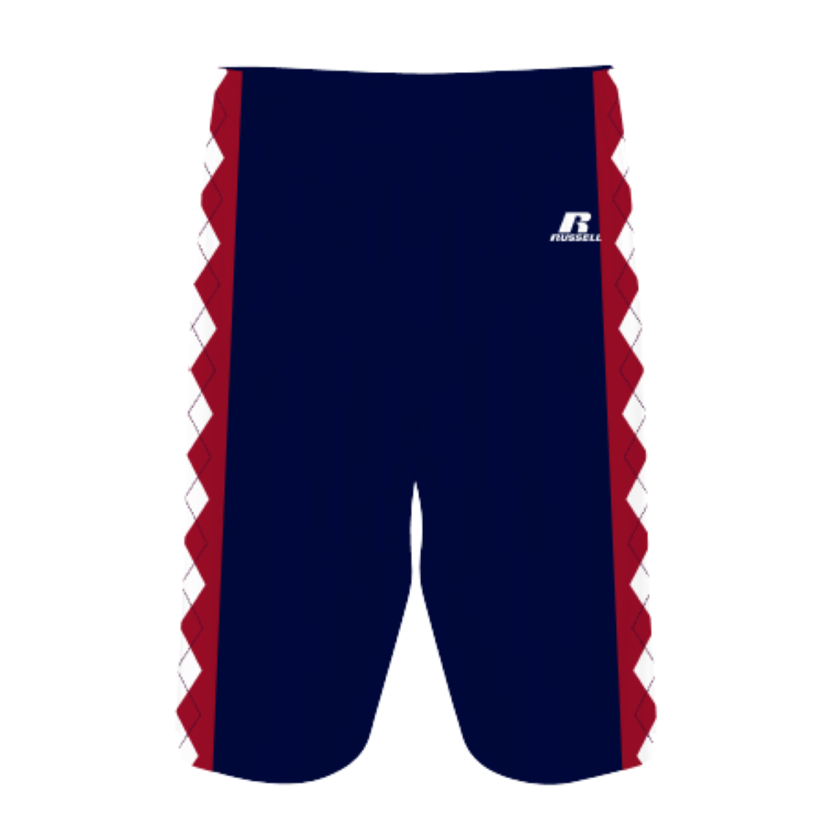 Russell Adult Sublimated 8 Inch Basketball Short Team Basketball Shorts