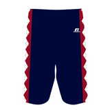 Russell Adult Sublimated 8 Inch Basketball Short Team Basketball Shorts