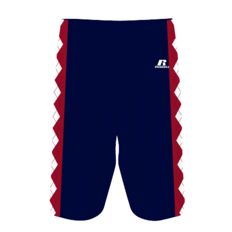 Russell Adult Sublimated 8 Inch Basketball Short Team Basketball Shorts