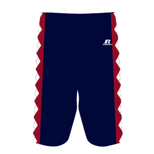 Russell Adult Sublimated 8 Inch Basketball Short Team Basketball Shorts