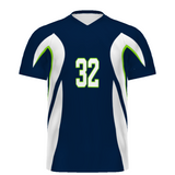 High Five Youth Sublimated Turbo V-Neck Soccer Jersey Team Soccer Jerseys