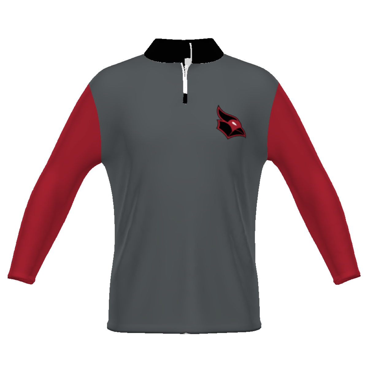 Holloway Youth Sublimated Cotton-Touch Short Sleeve Hoodie
