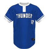 Holloway Sublimated Pin-Dot 2-Button Baseball Jersey Team Baseball Jerseys
