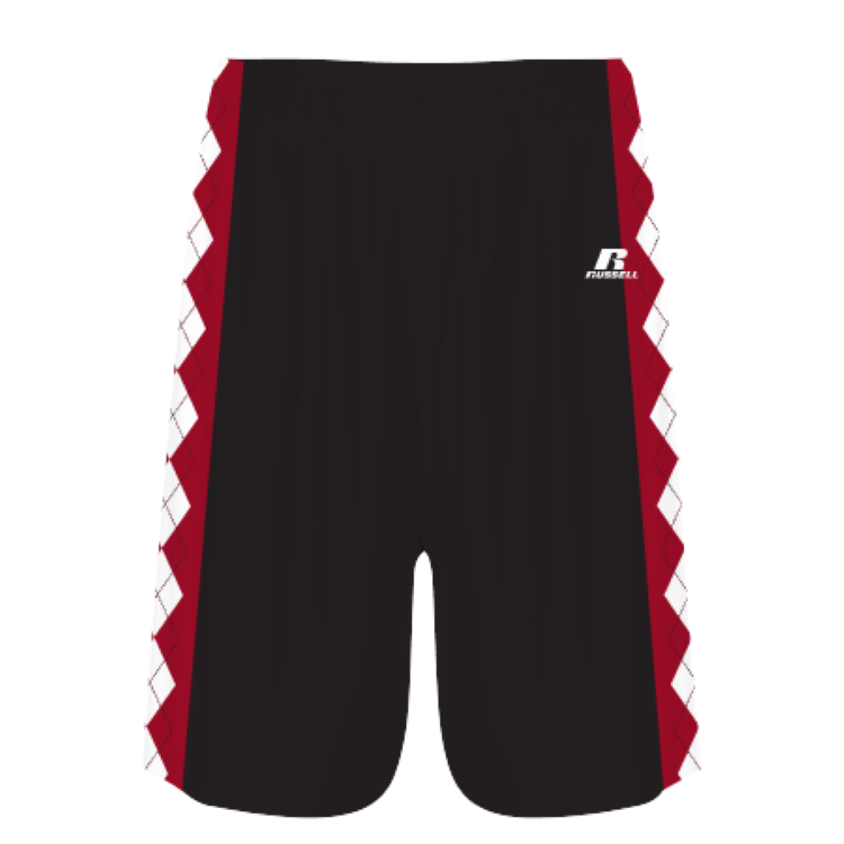 Russell Ladies Sublimated 7 Inch Basketball Shorts Team Basketball Shorts