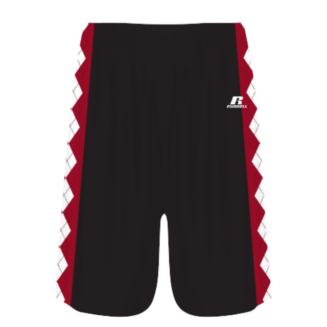 Russell Ladies Sublimated 7 Inch Basketball Shorts Team Basketball Shorts