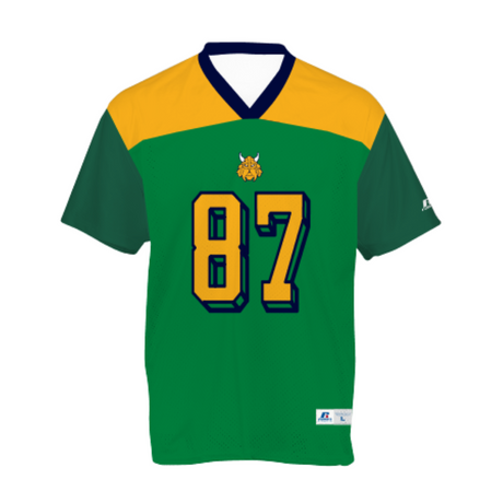 Russell Youth Sublimated Flag Football Jersey Team Football Jerseys