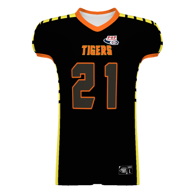 Pop Warner Sublimated Game Jersey Team Football Jerseys