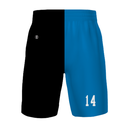 Holloway Ladies Sublimated Turbo 8" Basketball Shorts Team Basketball Shorts
