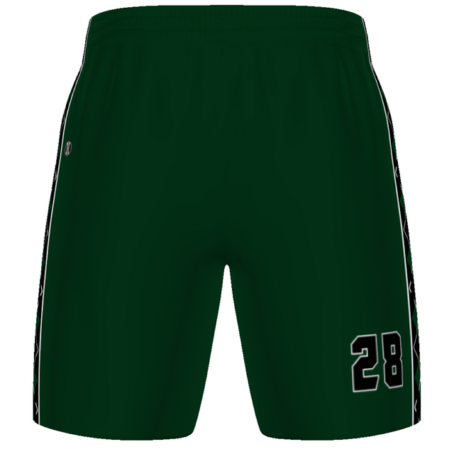 Holloway Adult Sublimated Turbo Reversibe 8 Inch Basketball Shorts Team Basketball Shorts