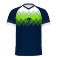 High Five Adult Sublimated Turbo V-Neck Soccer Jersey Team Soccer Jerseys