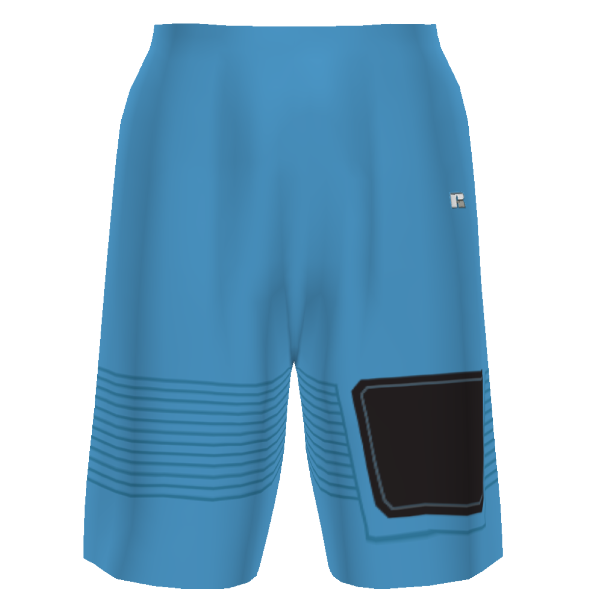Ruseell Ladies Sublimated Dynaspeed Solid Basketball Shorts Team Basketball Shorts