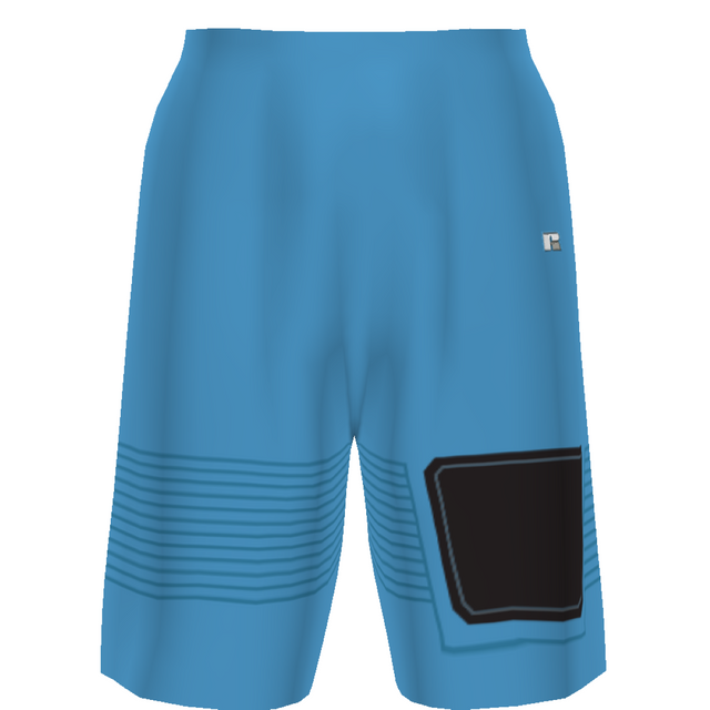 Ruseell Ladies Sublimated Dynaspeed Solid Basketball Shorts Team Basketball Shorts