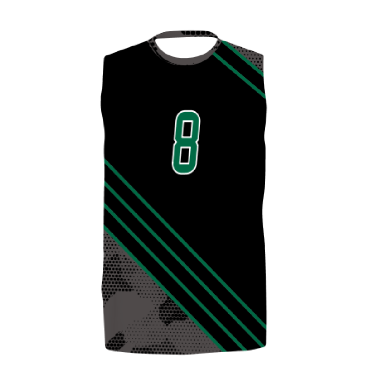 High Five Girls Sublimated Short Sleeve Volleyball Jersey