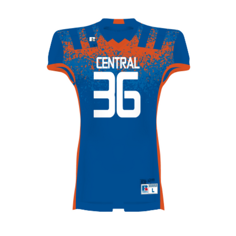 Russell Sublimated Lightweight Reversible Adult Football Jersey Team Football Jerseys