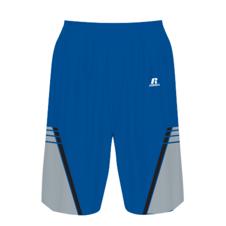 Russell Ladies Sublimated Solid 7 Inch Basketball Shorts Team Basketball Shorts