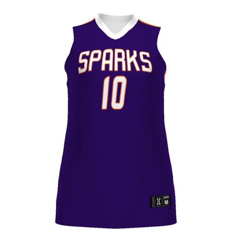 Holloway Ladies Sublimated Turbo Lightweight Racerback Basketball Jersey Team Basketball Jerseys