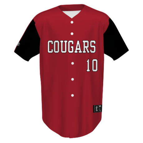 Holloway Youth Sublimated Full-Button Baseball Jersey Team Baseball Jerseys
