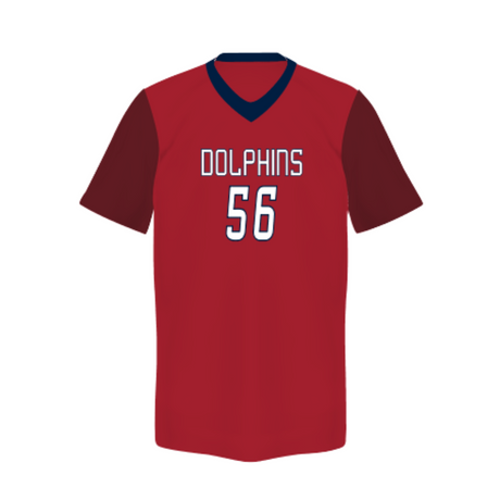 High Five Youth Sublimated Reversible V-Neck Soccer Jersey Team Soccer Jerseys